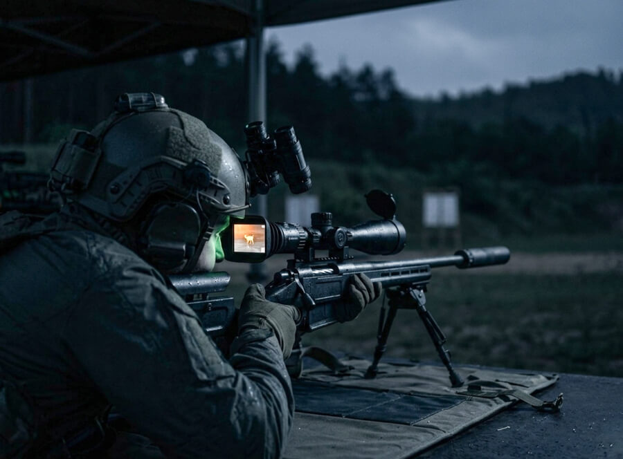 Night Sniper - Unikátní noční zážitková střelba